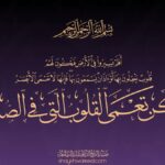 فإنها لا تعمى الأبصار ولكن تعمى القلوب