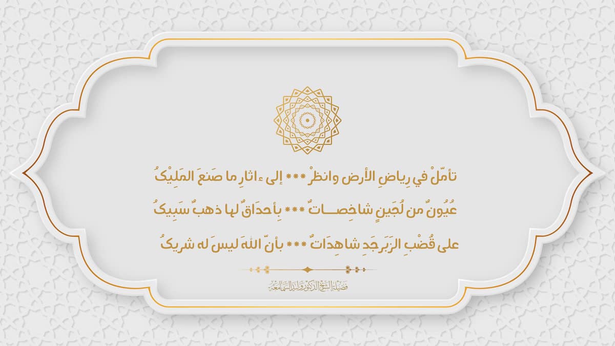 معنى قول الله تعالى أفي الله شك